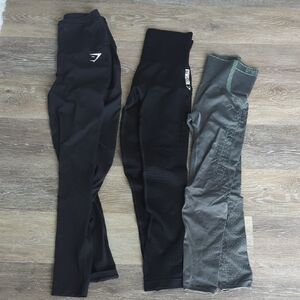 3 Gymshark Training, Apex Leggings